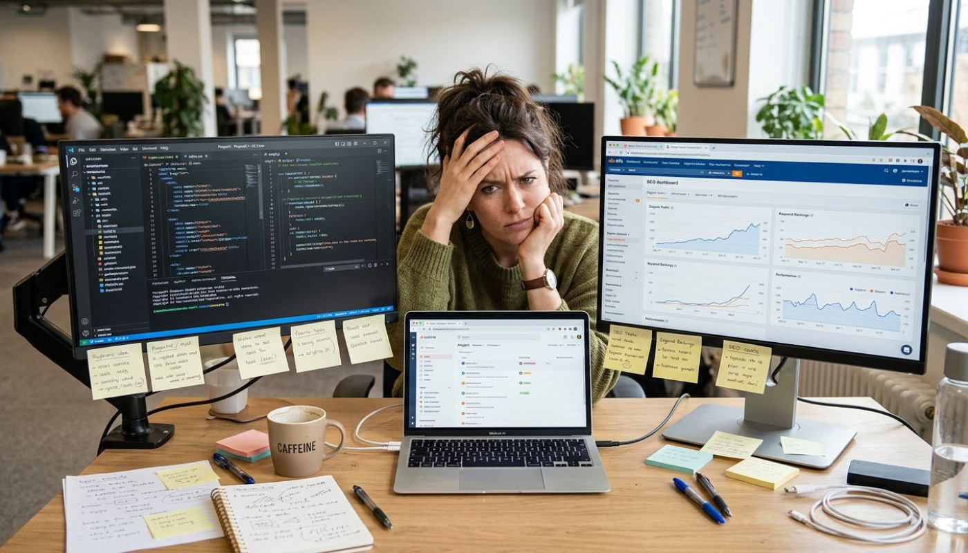 Maintenance technique ou référencement naturel : le dilemme des chefs de projet web